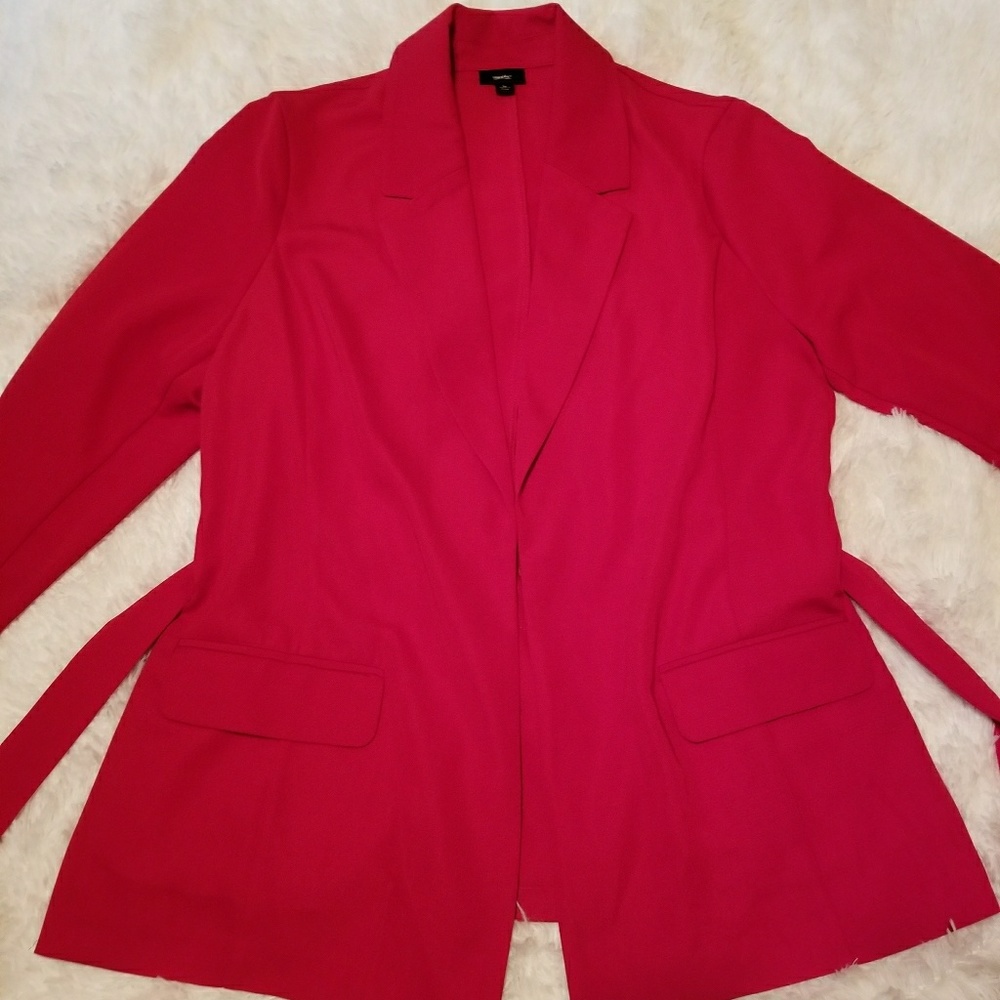 Red blazer